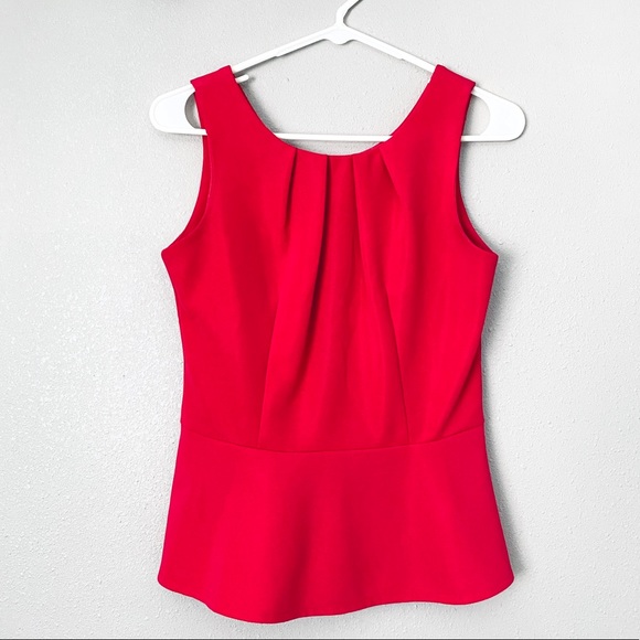 Forever 21 magenta peplum top - Picture 1 of 2